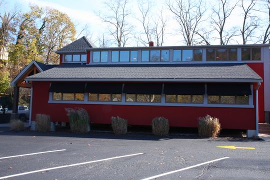 Side view of the building