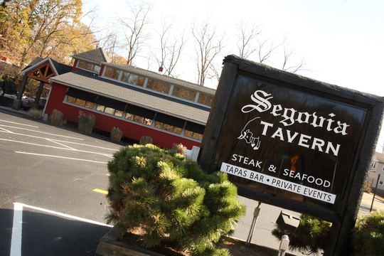 Segovia Tavern roadside sign